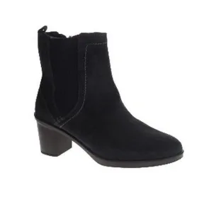 24 Hrs 22323 Petrol Low Heel Ankle Boots