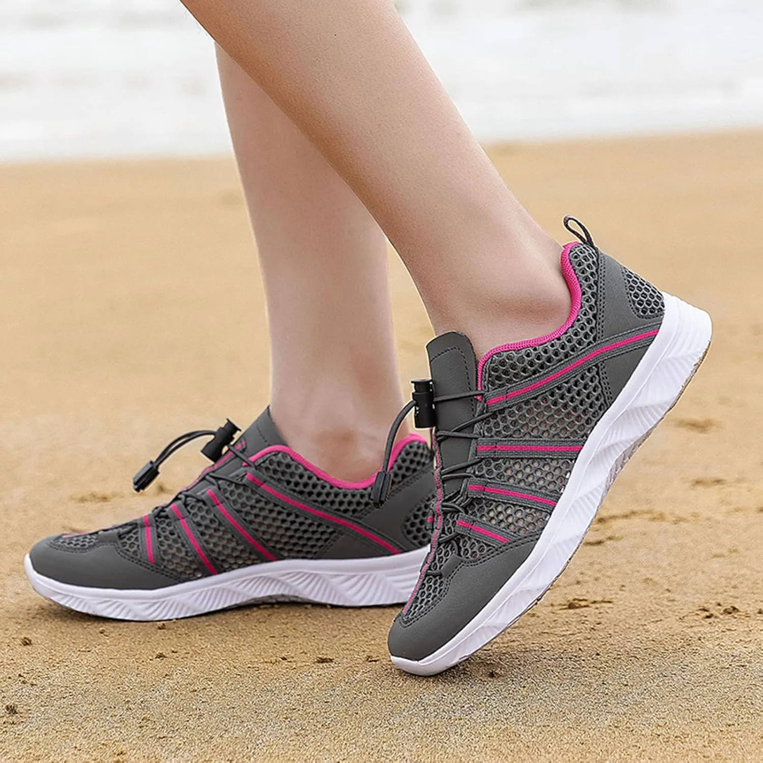 Adult Water Shoes Men Size 10.5 Slip on for Men Women Hiking Water Shoe Water Shoes Cute Barefoot Quick Dry Aqua Yoga Socks for Beach Swimming Hiking Boating Sailing