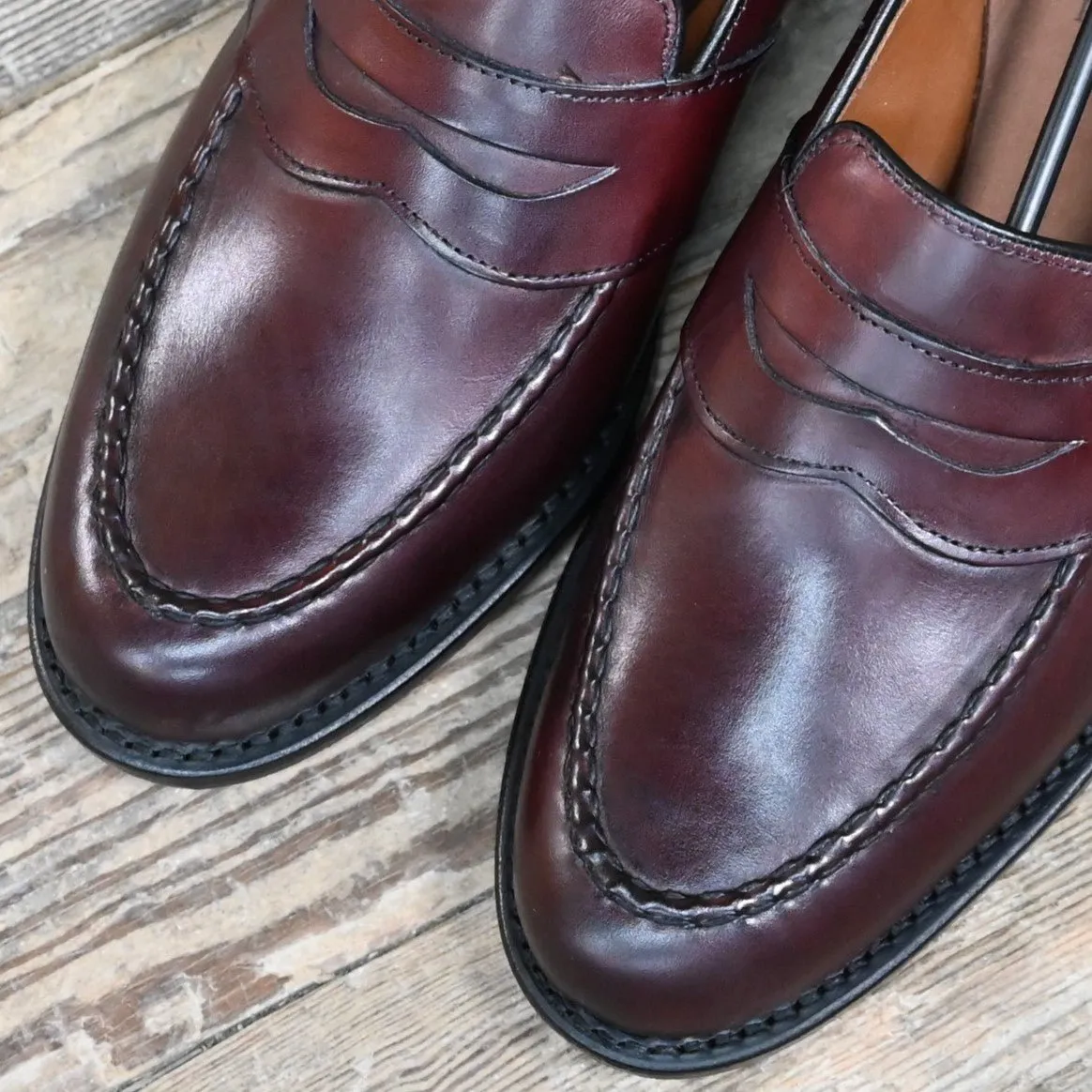 Allen Edmonds Randolph Slip On Loafer In Burgundy