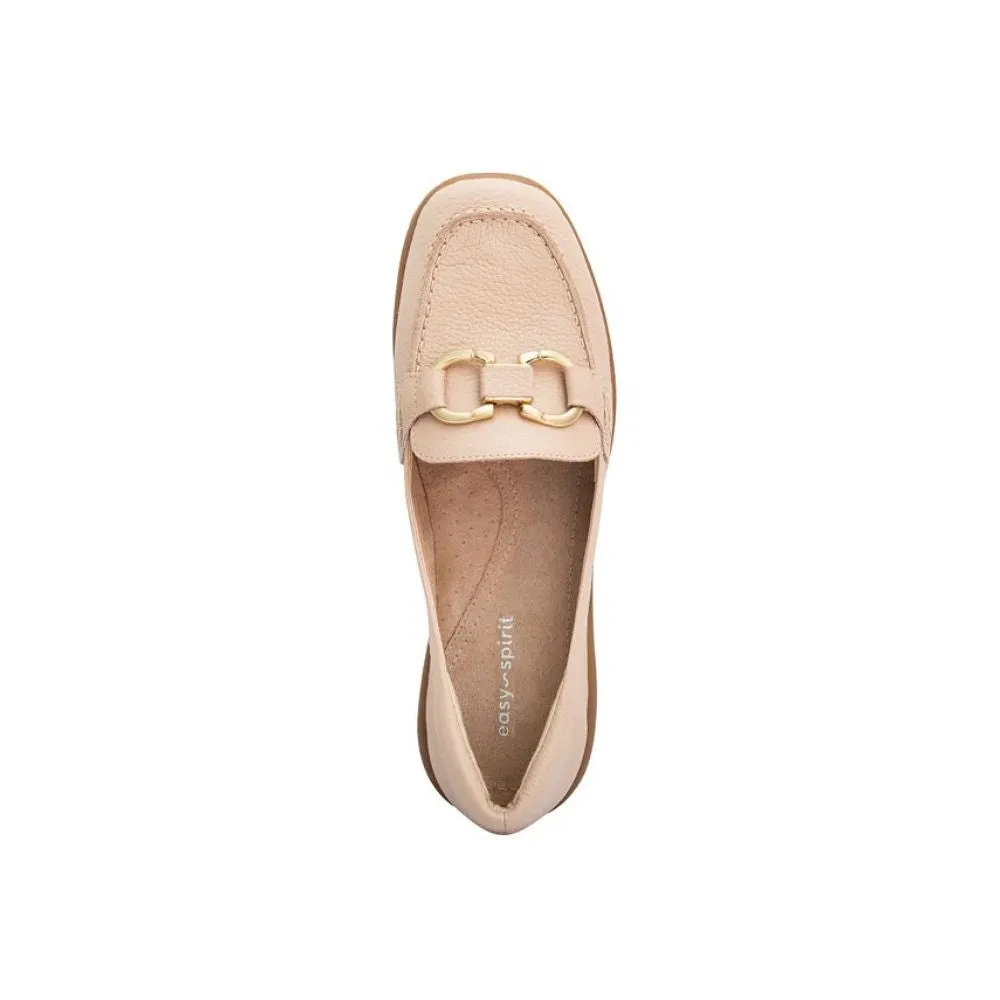 Avienta Light Natural Leather Easy Spirit Loafer Flats