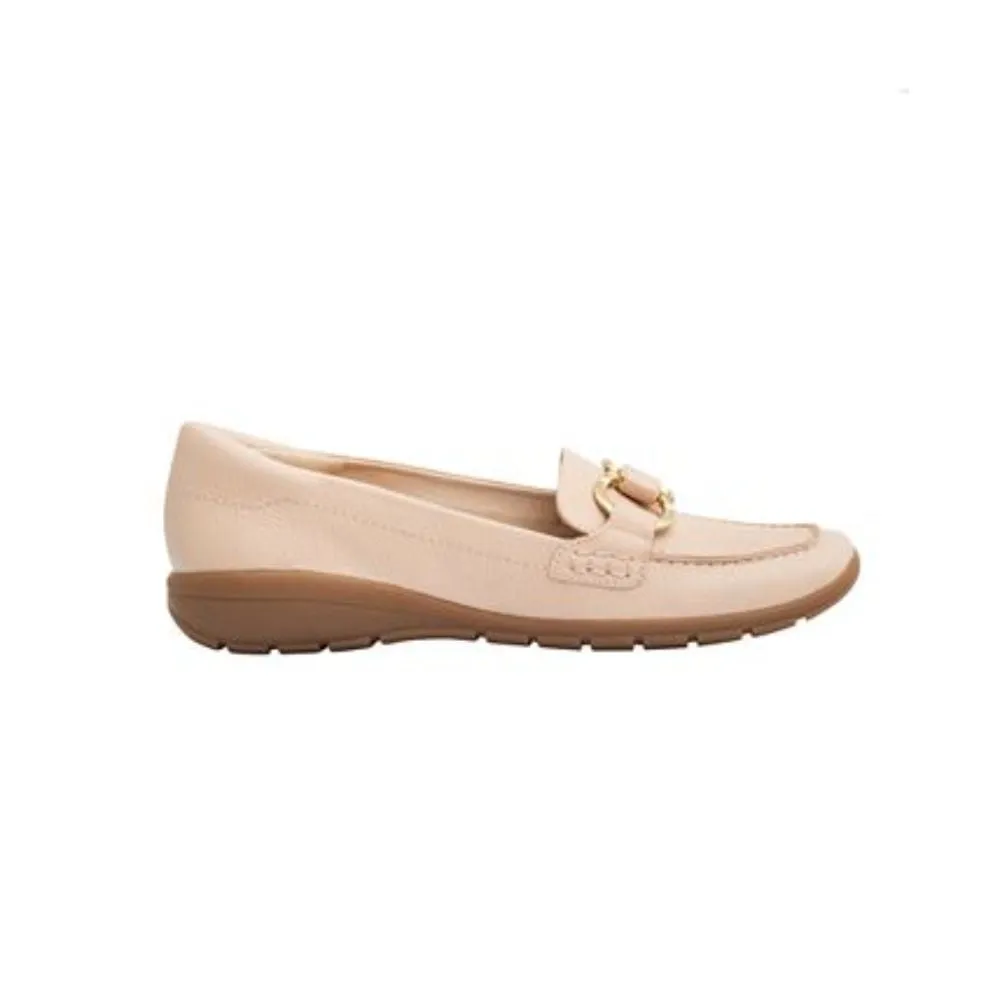 Avienta Light Natural Leather Easy Spirit Loafer Flats