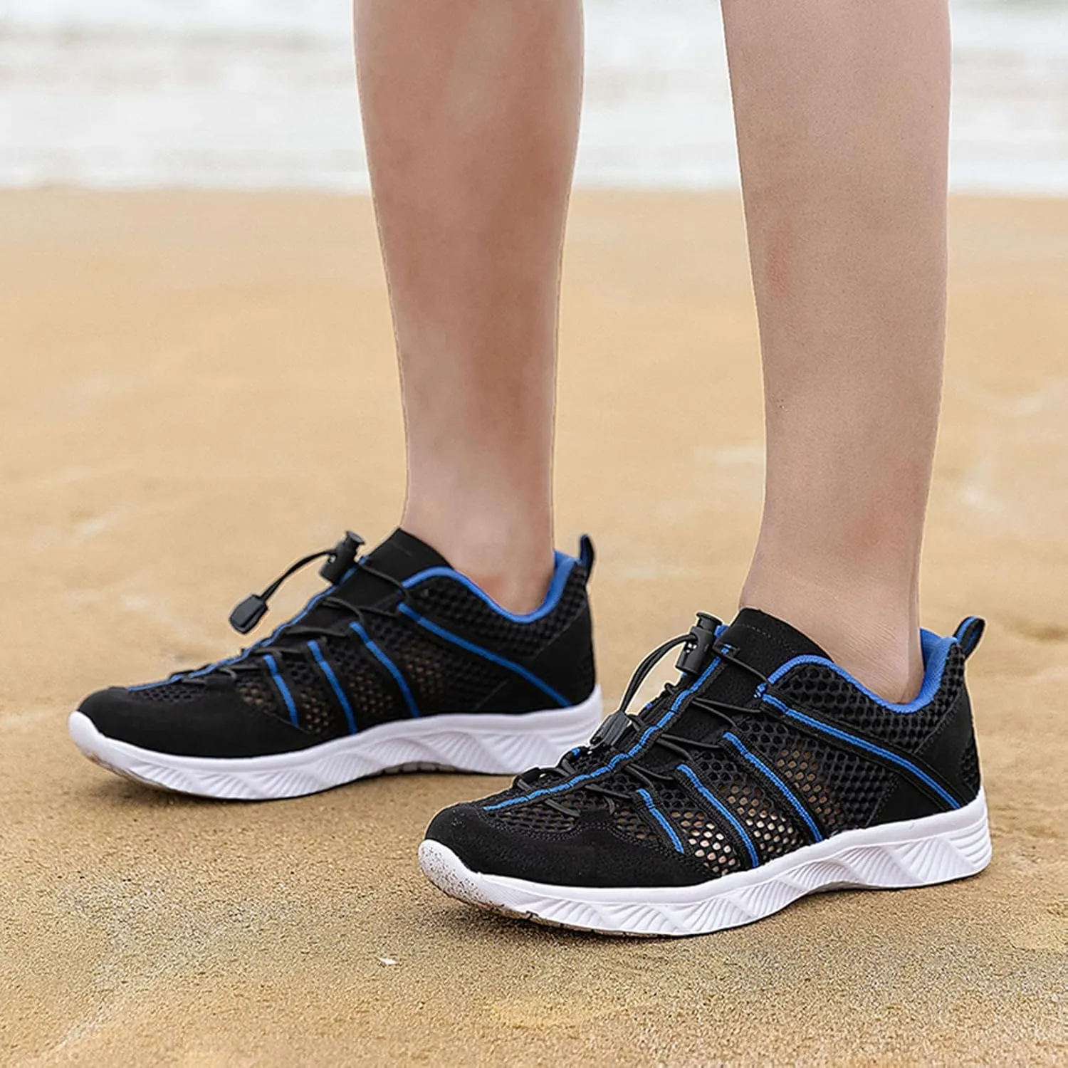 Barefoot Water Shoes Men Women Quick Dry Aqua Swim Beach Pool Surf Hiking Kayaking Outdoor Sports Shoes Lightweight Non Slip Breathable