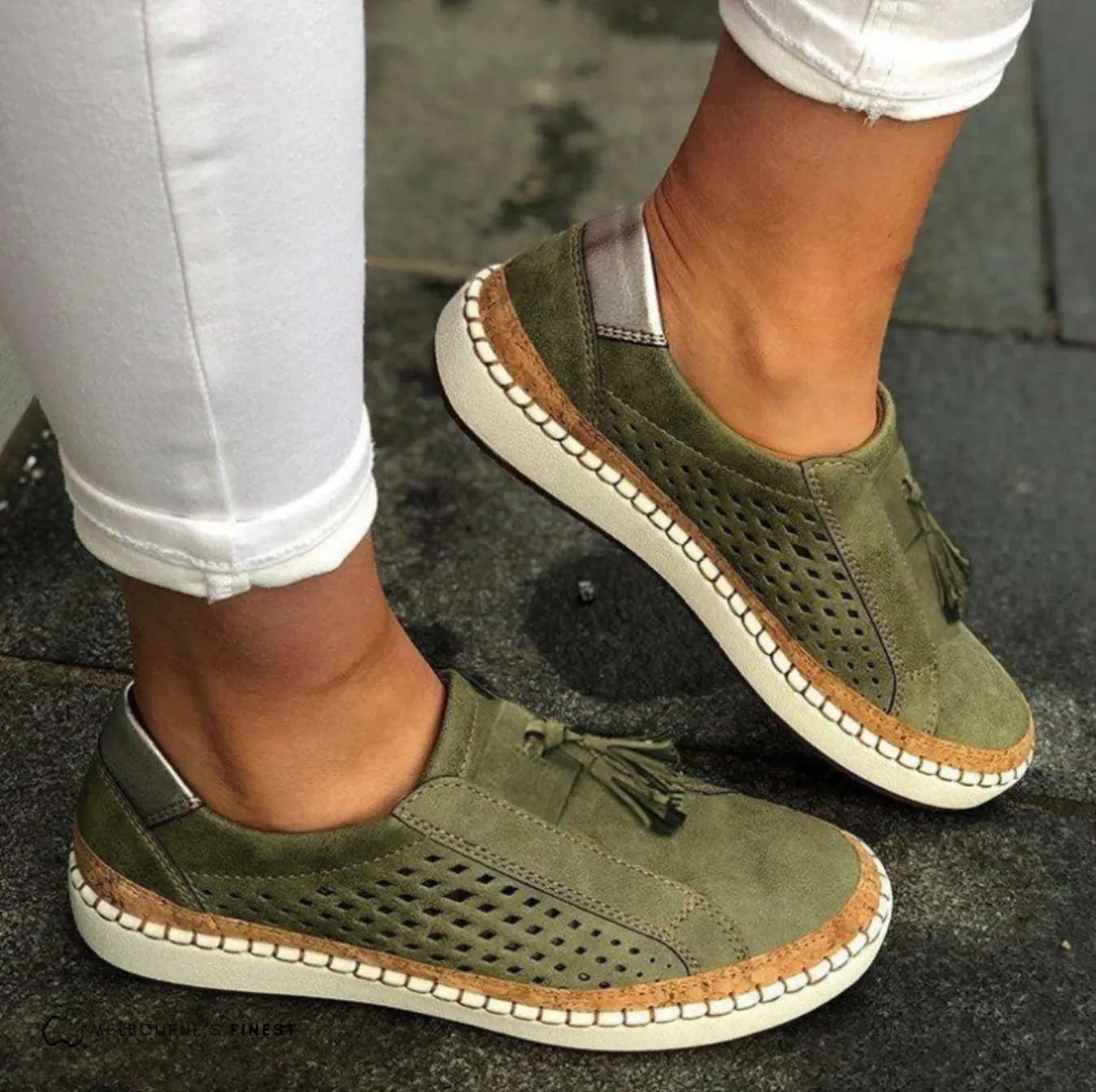 Bella Stride| Comfort-Focused Summer Slip-Ons