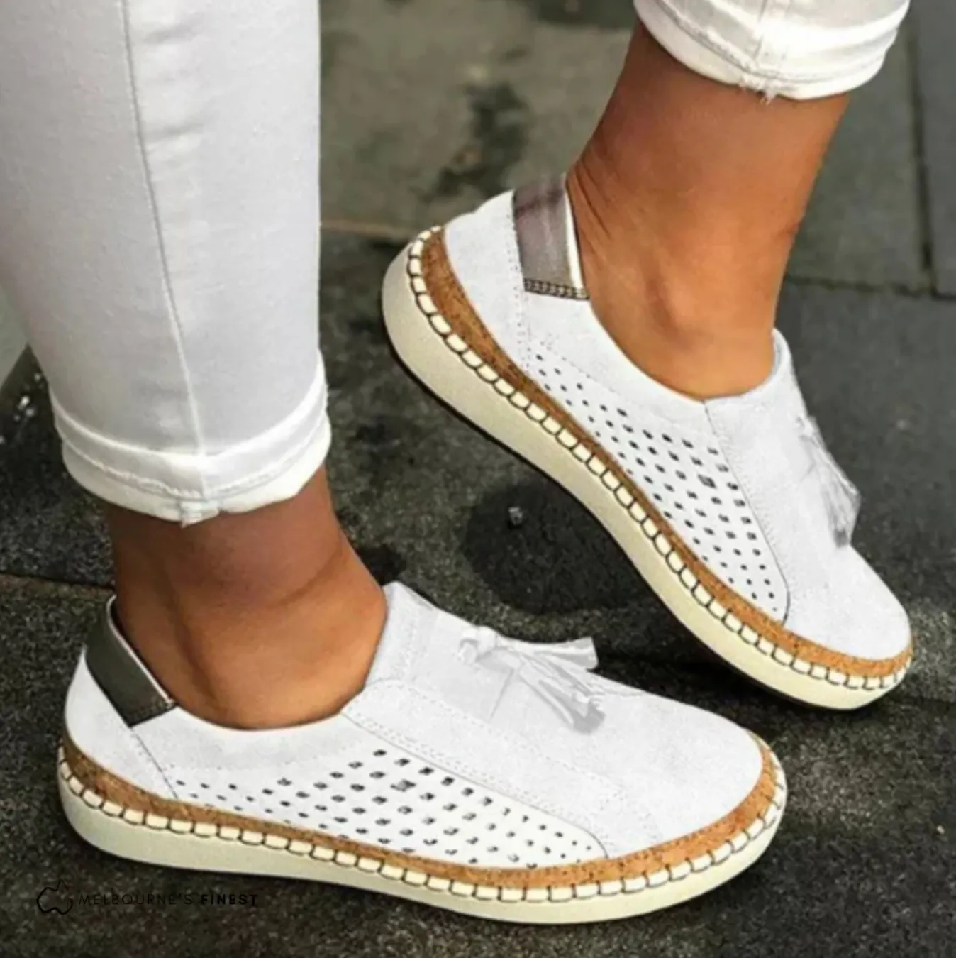 Bella Stride| Comfort-Focused Summer Slip-Ons