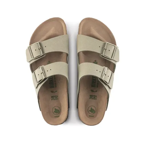 Birkenstock Arizona Birkibuc Earthy Vegan Khaki