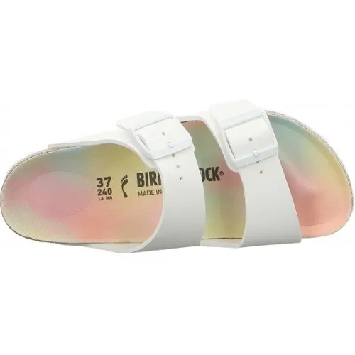Birkenstock Arizona Earthy Vegan White