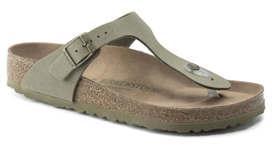 BIRKENSTOCK Gizeh Khaki Earthy Vegan BF Thong