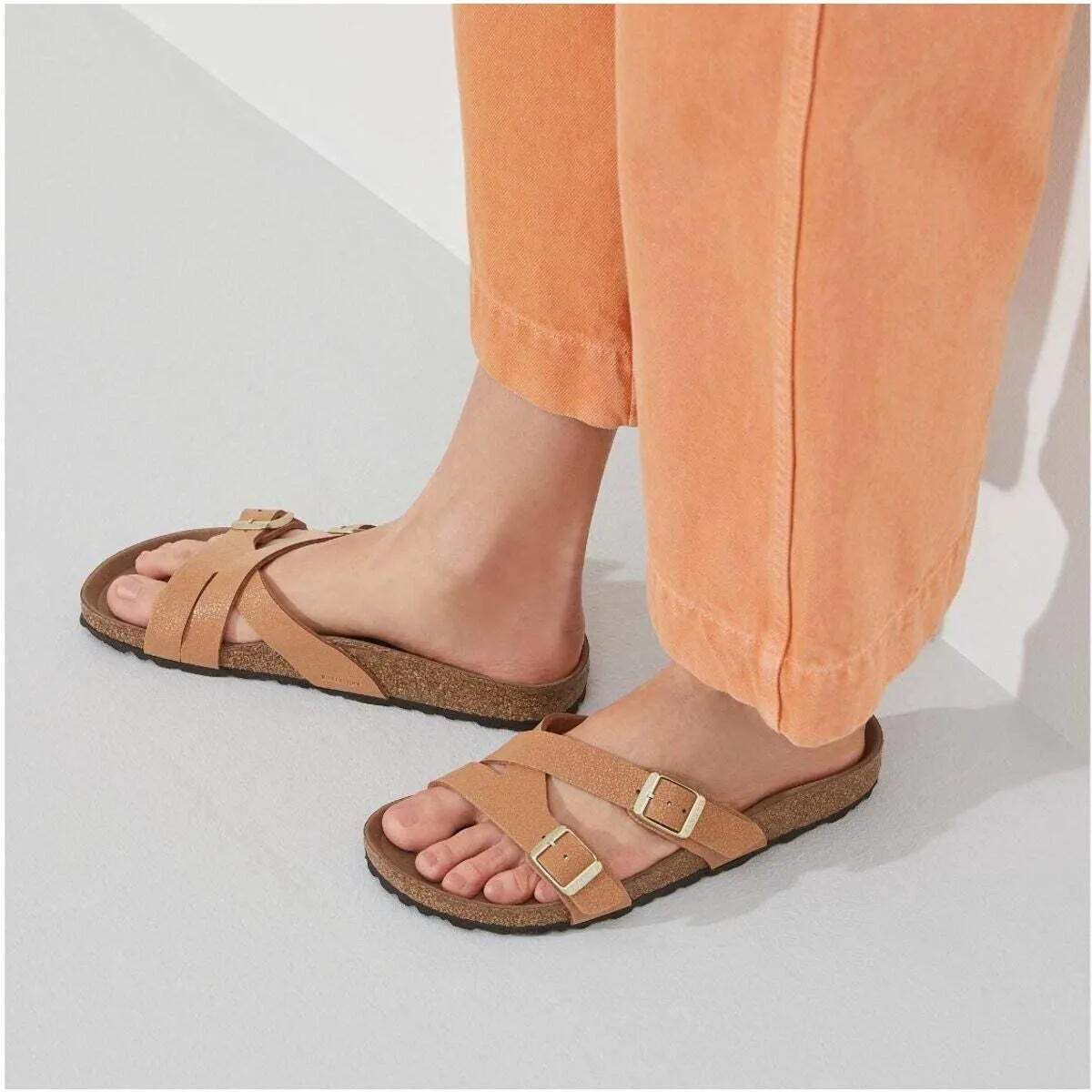 Birkenstock Yao Balance Birkibuc Earthy Vegan (Regular)