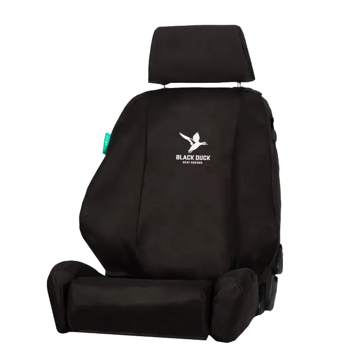 Black Duck Seat Covers Nissan Navara D23 SL, ST, STX Pro4X