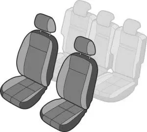 Black Duck Seat Covers Nissan Navara D23 SL, ST, STX Pro4X