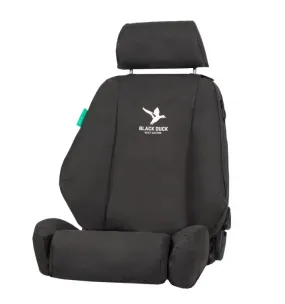 Black Duck Seat Covers Nissan Navara D23 SL, ST, STX Pro4X