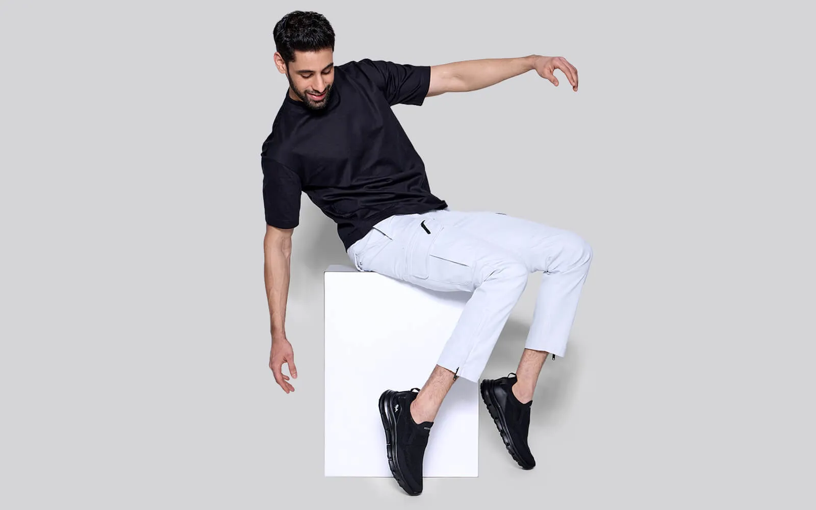 Breathe Ease Slip Ons : Black