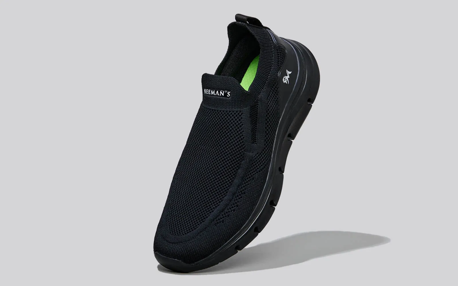 Breathe Ease Slip Ons : Black