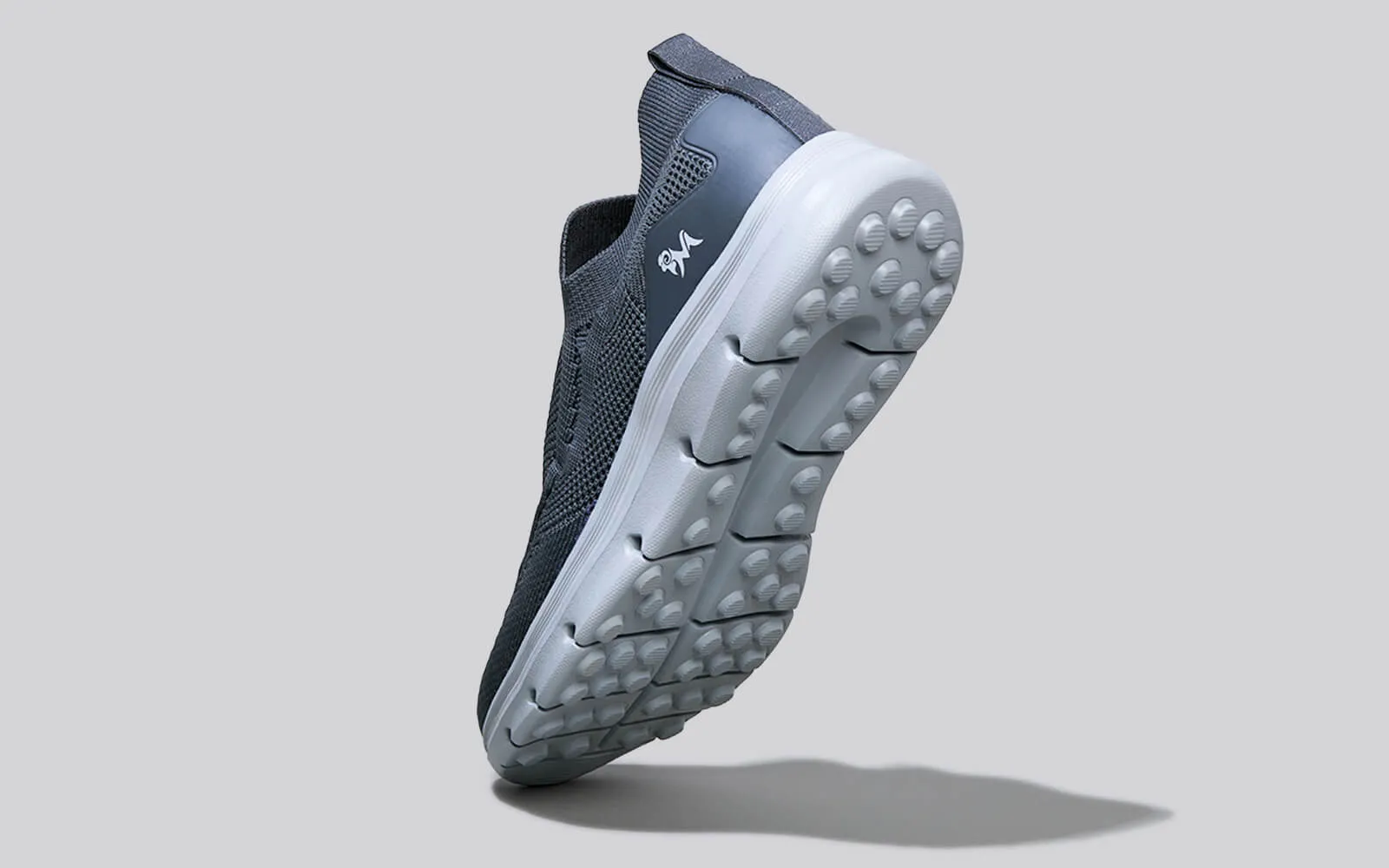 Breathe Ease Slip Ons : Grey
