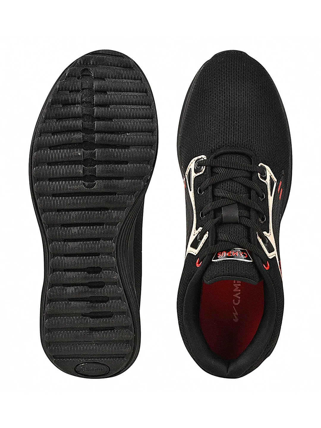 CAMP DALLIN Black Men's Running Shoes