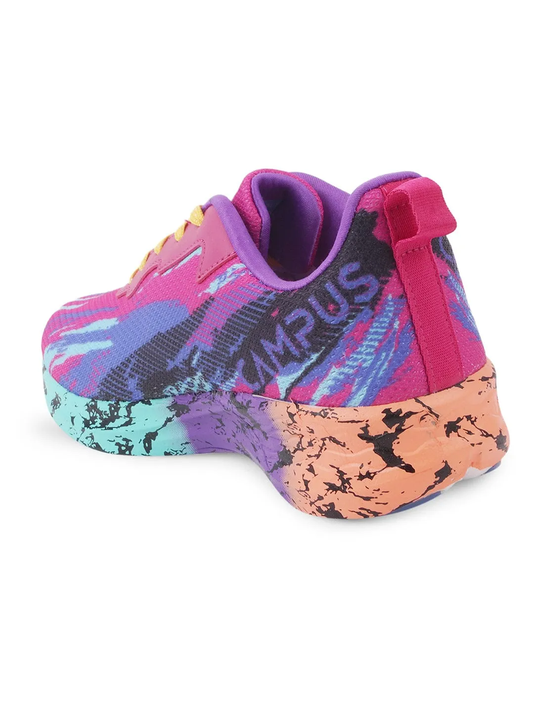 CAMP SHIMMER Pink Women's Running Shoes