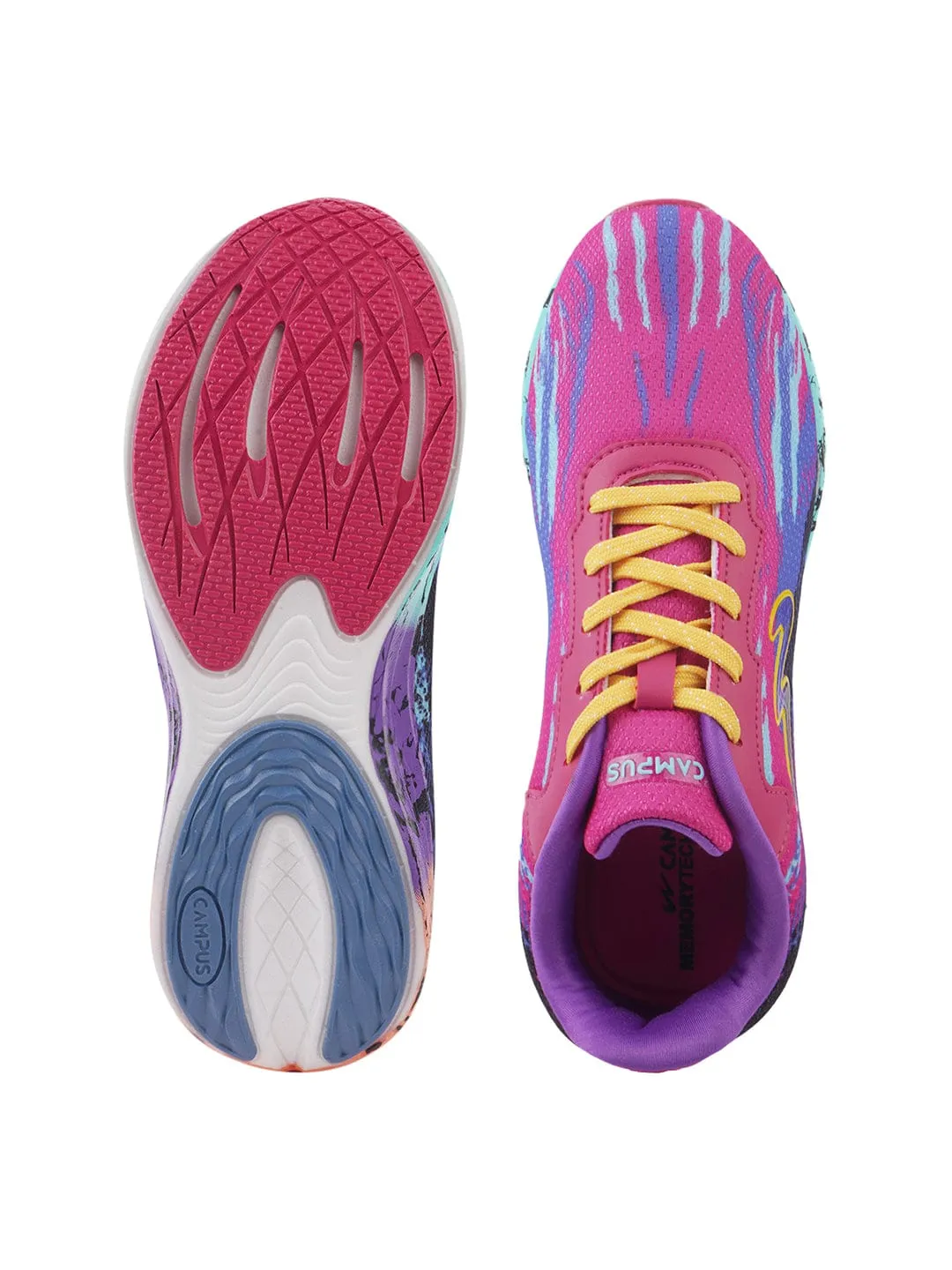 CAMP SHIMMER Pink Women's Running Shoes