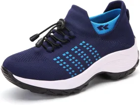 Comfortwear Ortho Shoes for Women Breathable Walking Slip on Comfortable Casual Ladies Athletic Shoe Thick Bottom
