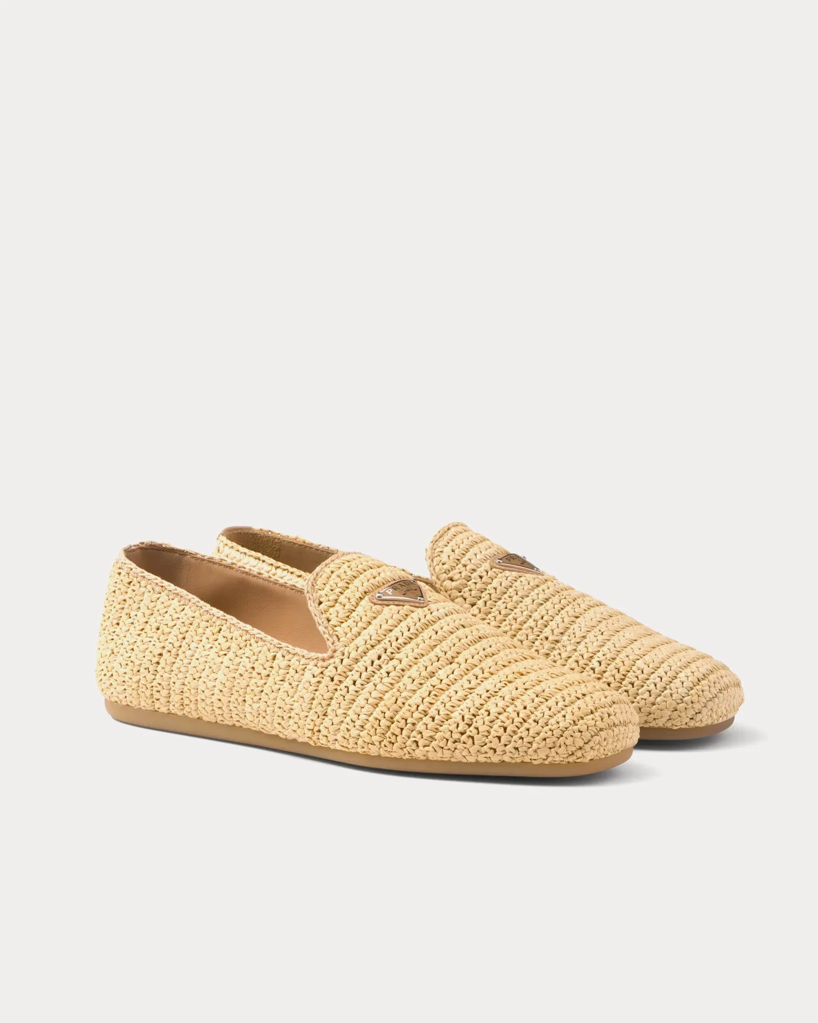 Crochet Natural Slip Ons