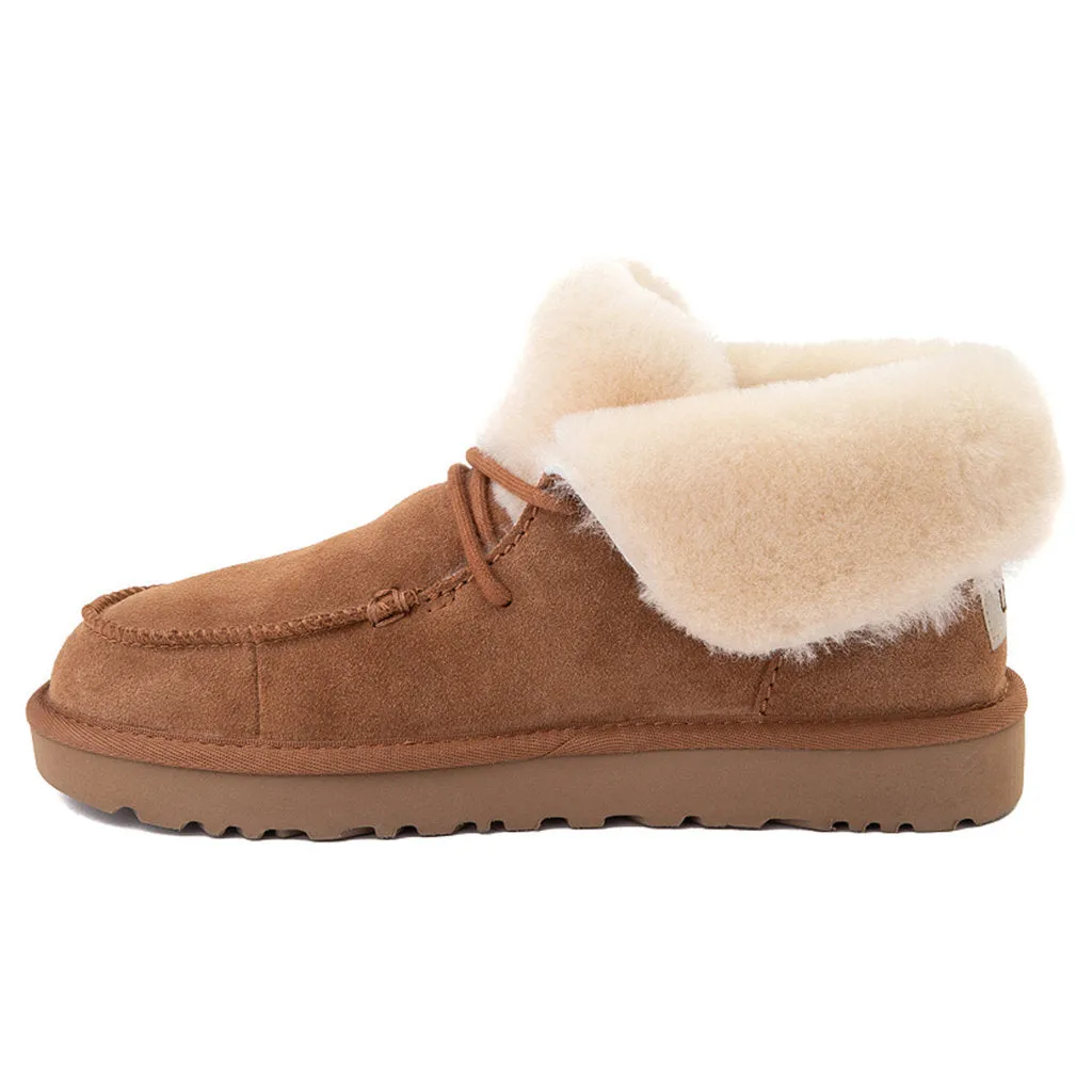 Diara Suede Sheepskin Women's Ankle Boots