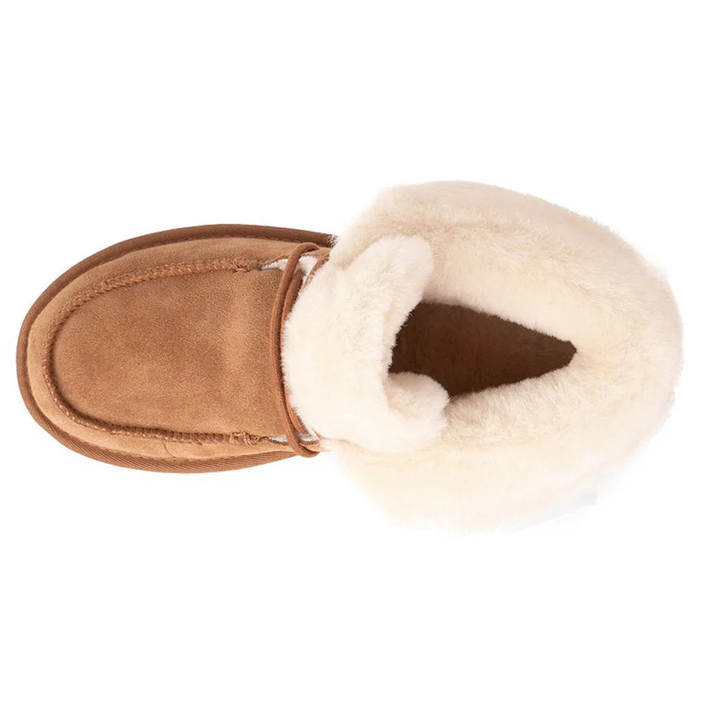 Diara Suede Sheepskin Women's Ankle Boots