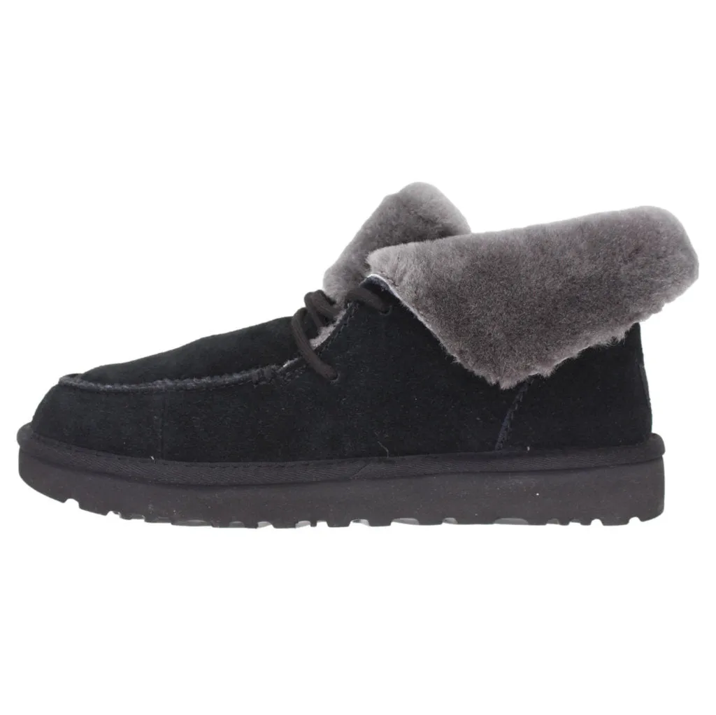 Diara Suede Sheepskin Women's Ankle Boots