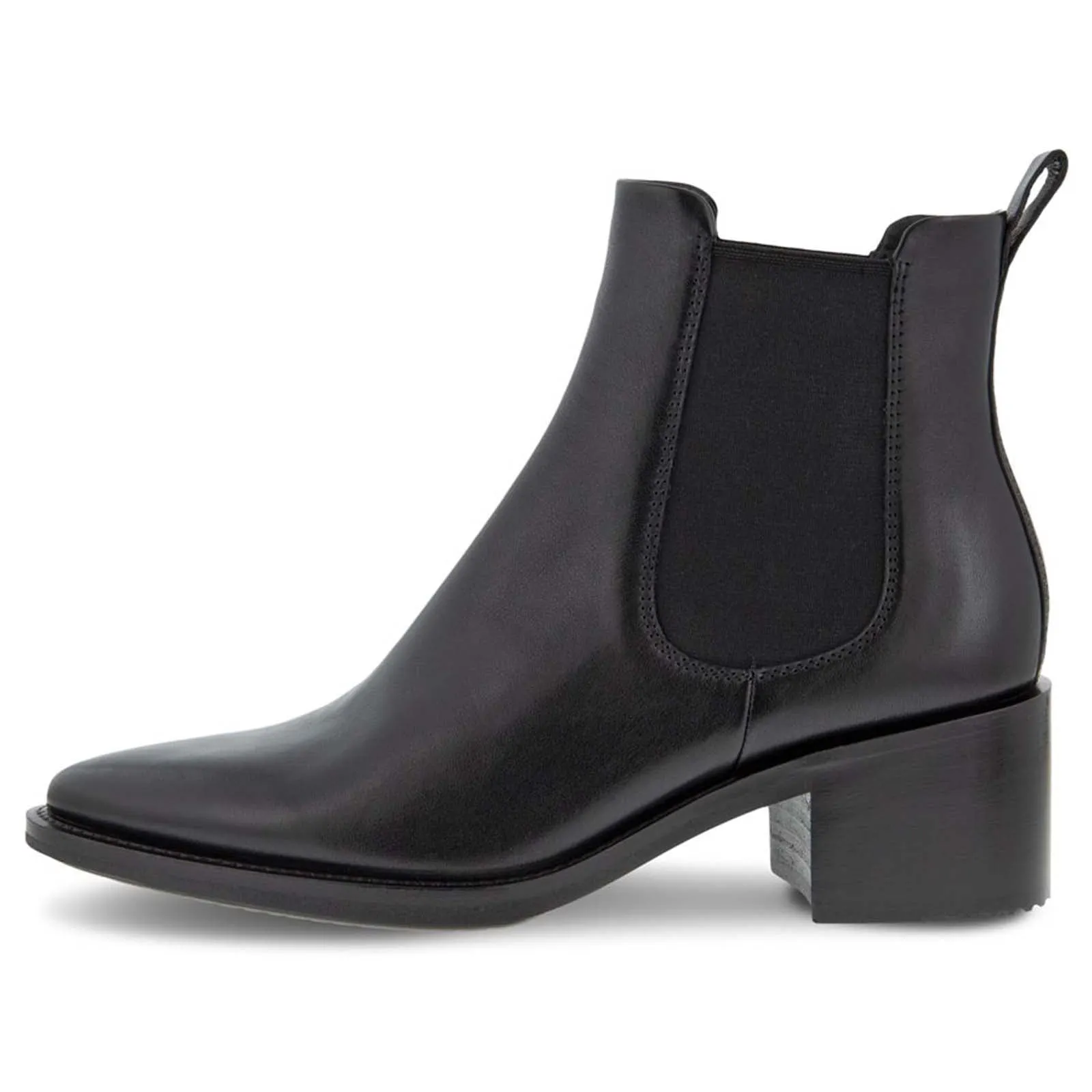 Ecco Shape 35 Sartorelle Full Grain Leather Block Heel Women's chelsea Boots