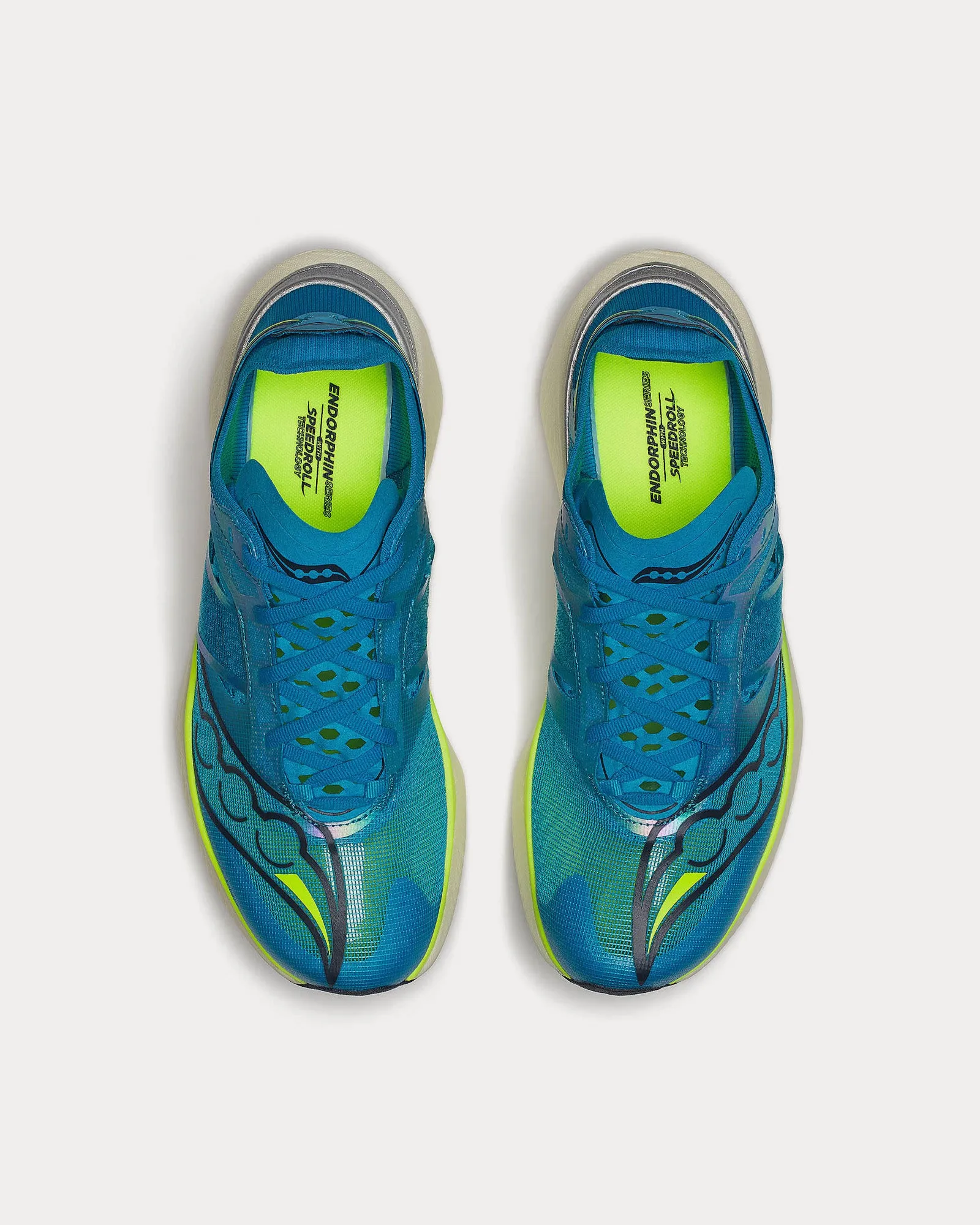 Endorphin Elite ViZiBlue / Citron Running Shoes