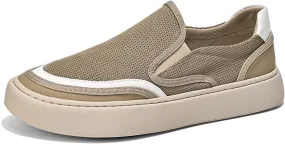 Fashion Slip On Low Top Sneakers for Men Casual Shoes Breathable Comfortable Walking Shoes Men's Driving Shoes
