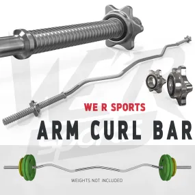 FlexBar 1" Curl Bar with SpinLock Collars