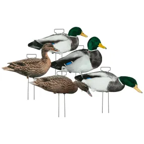 Fully Flocked Mallard Skinny Decoys (12 Pack)