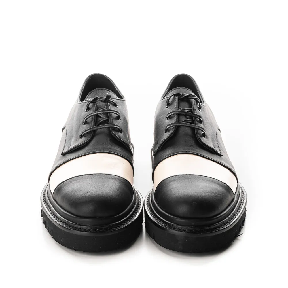 Inside Out black leather shoes