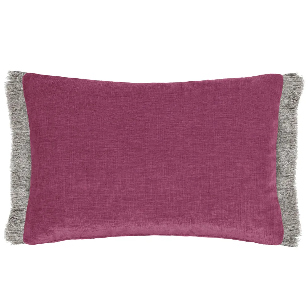 Isernia Feather Cushion Berry