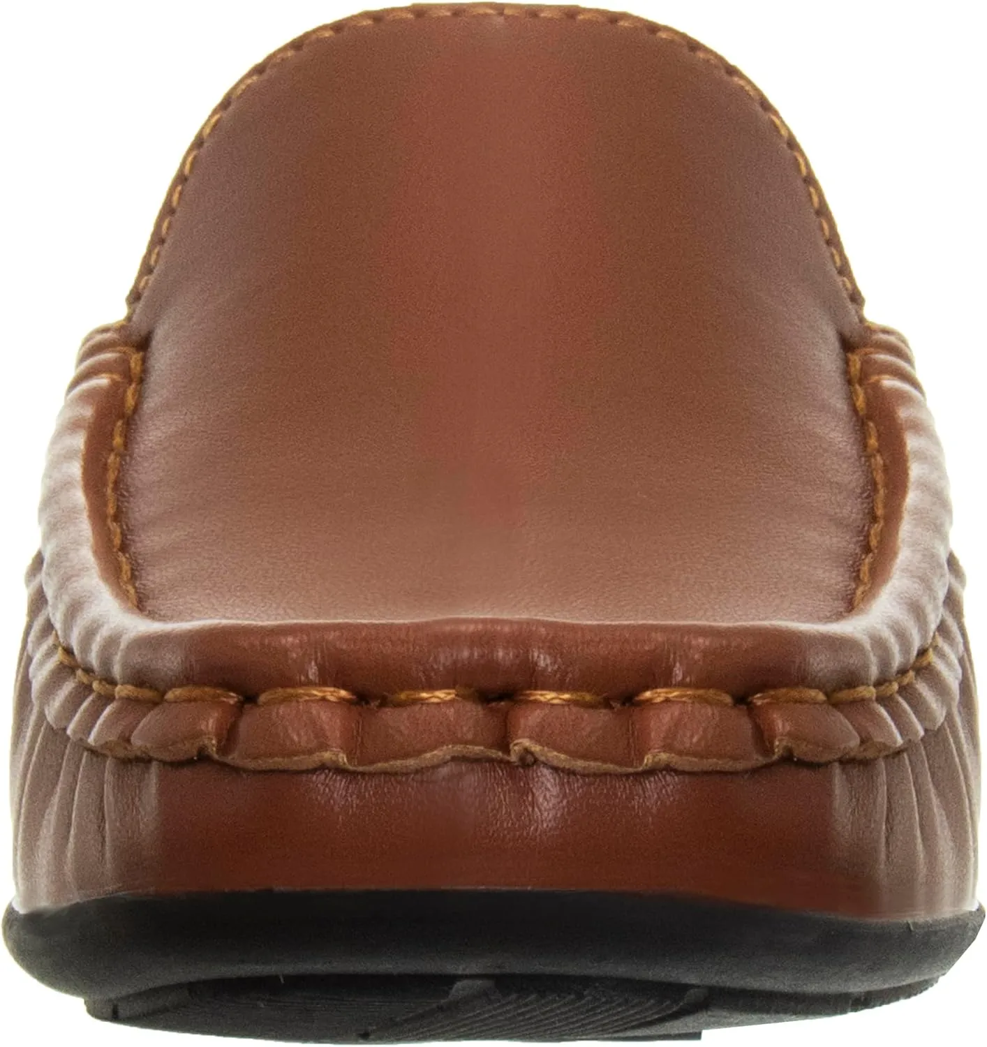 Josmo Boys’ Shoes – Casual Leatherette Moccasin Driving Loafers (Size: 5T-5 Big Kid)