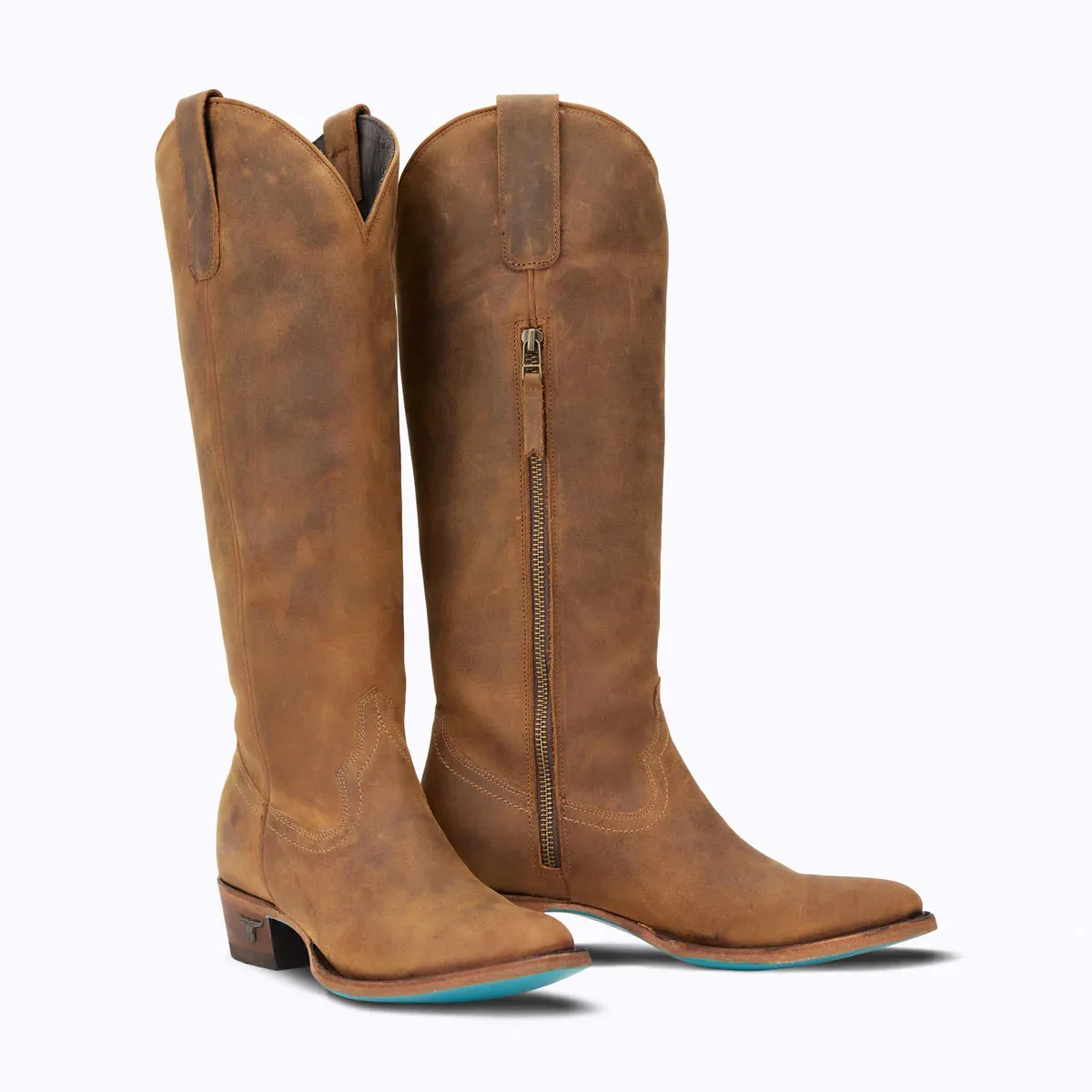 Lane Plane Jane Boots - Burnt Caramel
