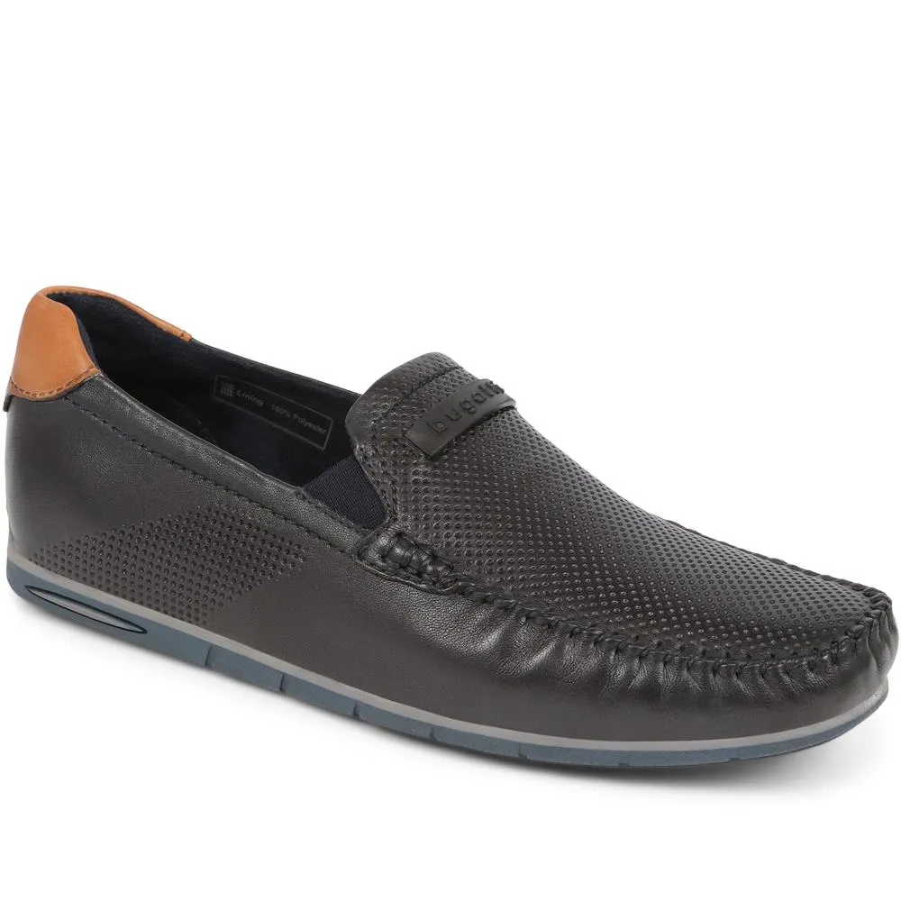 Leather Slip-On Shoes  - BUG39504 / 324 763