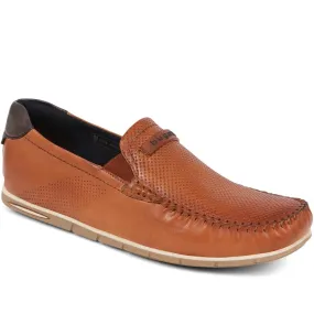 Leather Slip-On Shoes  - BUG39504 / 324 763