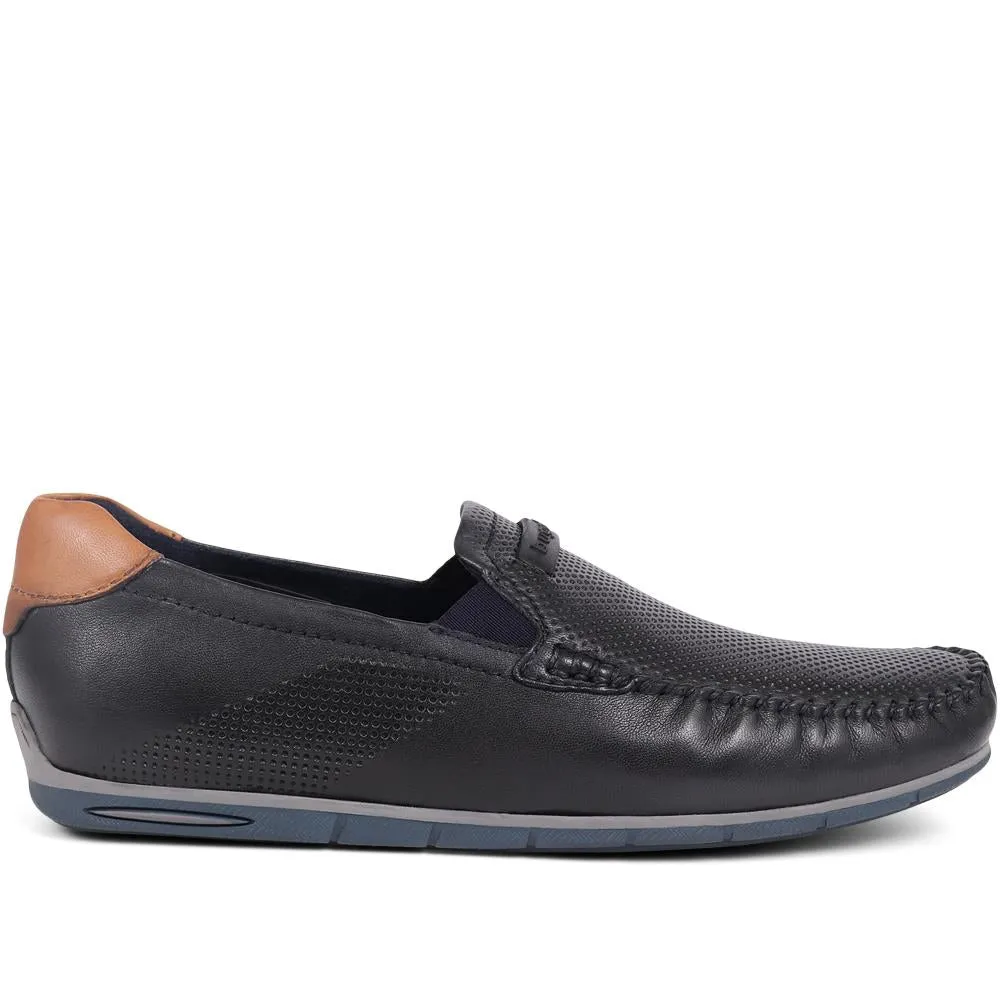 Leather Slip-On Shoes  - BUG39504 / 324 763