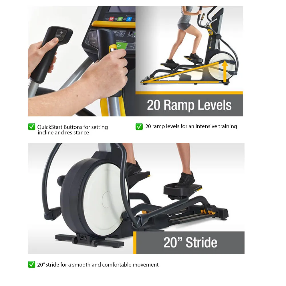 LifeSpan Fitness Elliptical Cross trainer E3i 