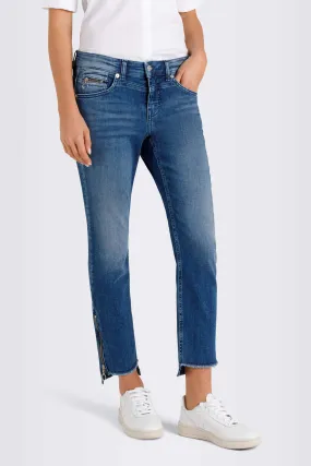Mac 5755-90-D604 Rich Slim Chic Denim Raw Edge Jeans