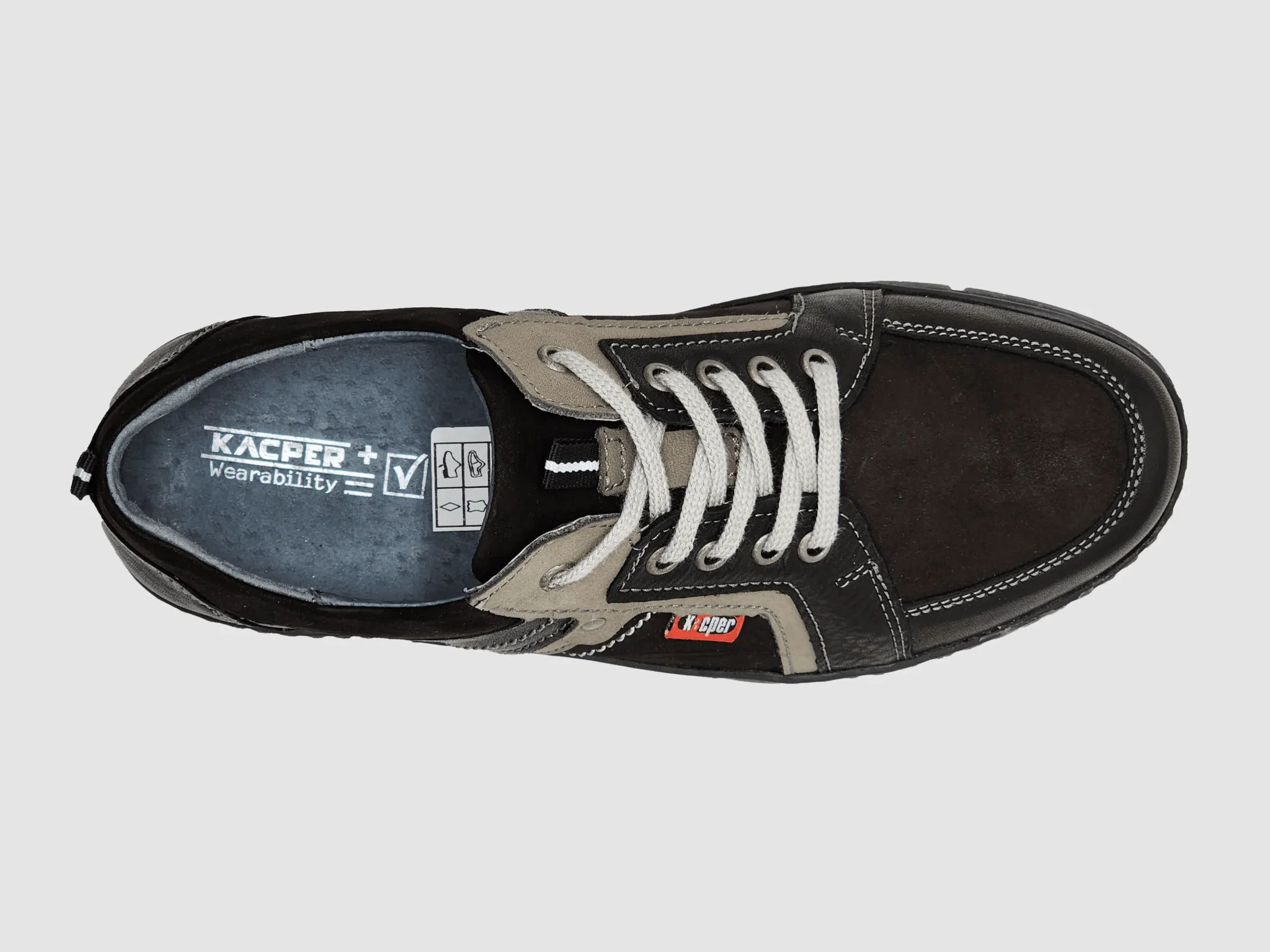 Men's Everyday Leather Shoes - Black