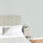 Montague Duck Egg Wallpaper