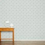Montague Duck Egg Wallpaper