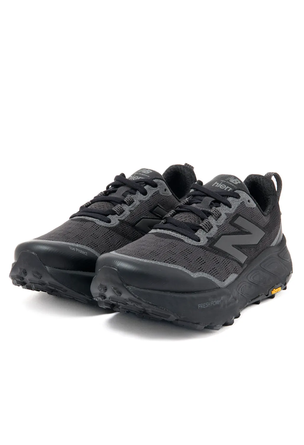 New Balance Men's FreshFoam Hierro v9 Trainers - Black Cement / Black