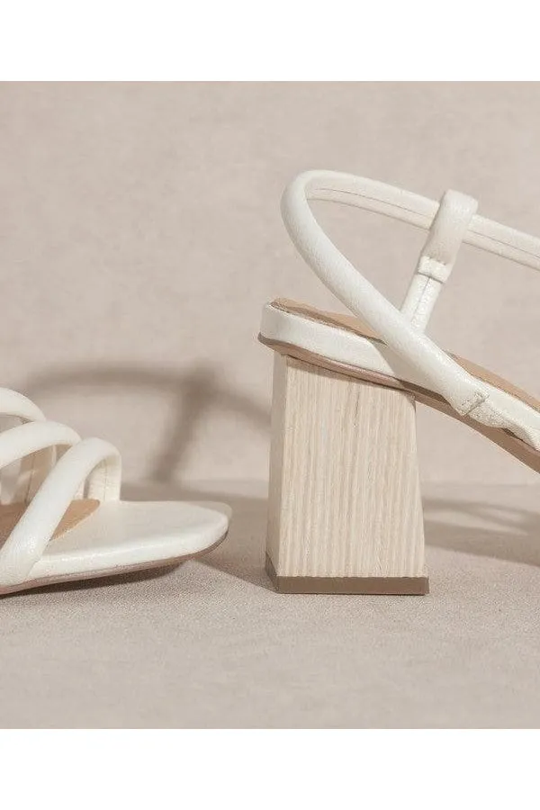 OASIS SOCIETY Ashley - Wooden Heel Sandal