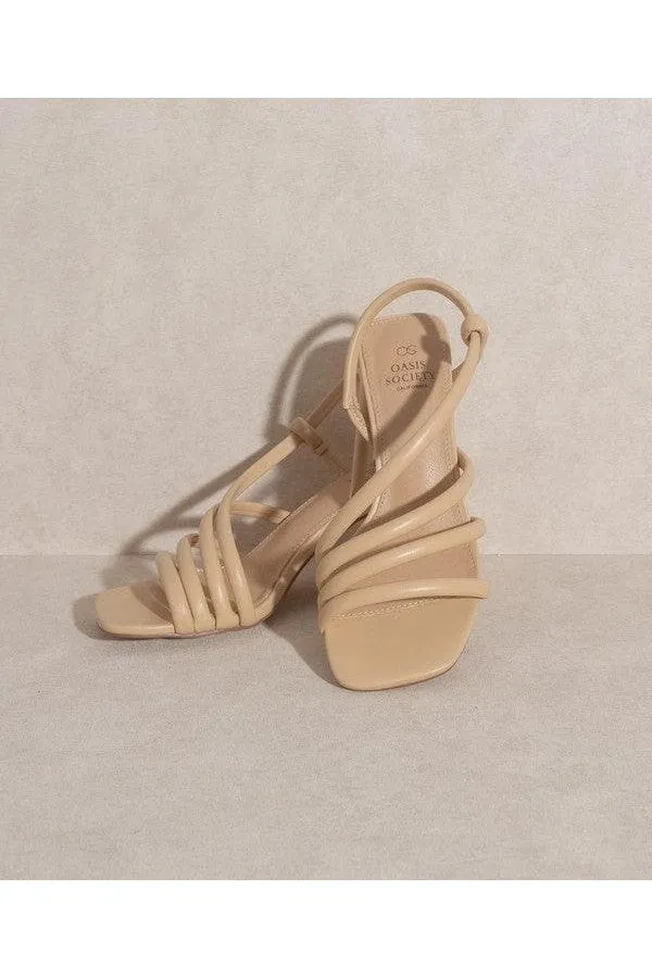 OASIS SOCIETY Ashley - Wooden Heel Sandal