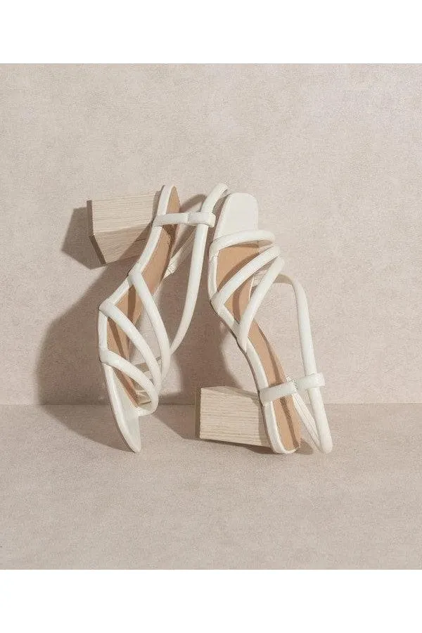OASIS SOCIETY Ashley - Wooden Heel Sandal