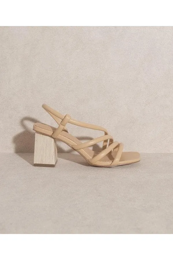 OASIS SOCIETY Ashley - Wooden Heel Sandal