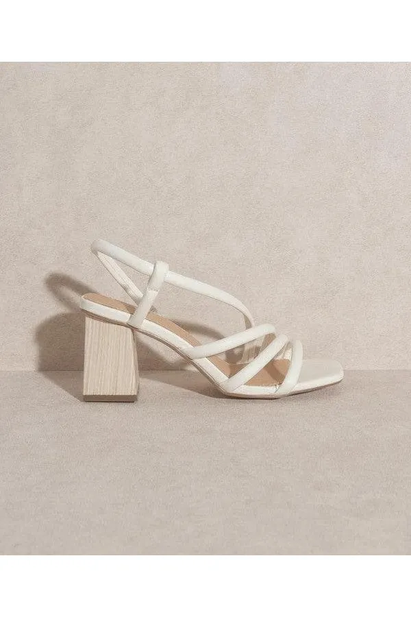 OASIS SOCIETY Ashley - Wooden Heel Sandal