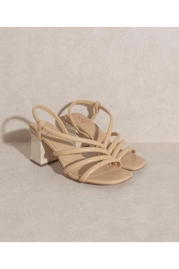 OASIS SOCIETY Ashley - Wooden Heel Sandal
